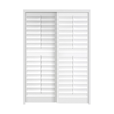 Sliding Wood Shutters